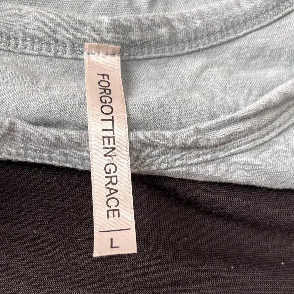 Chic Light Gray Ruffled Sleeve Tank Top - Picture 3 of 12